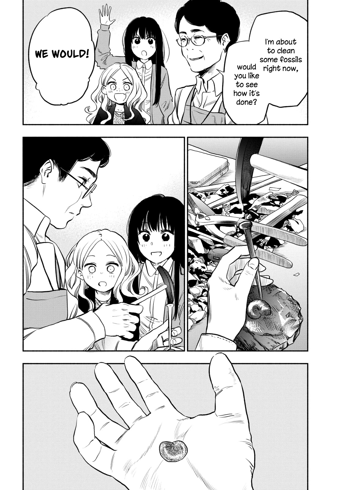 Futari Escape Chapter 30 page 10 - Chapter 30: Izu ammonite escape