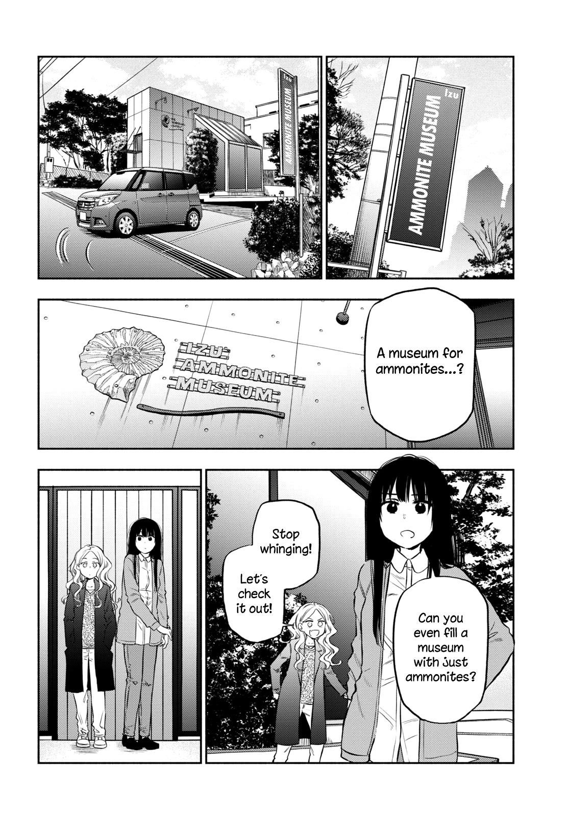 Futari Escape Chapter 30 page 4 - Chapter 30: Izu ammonite escape