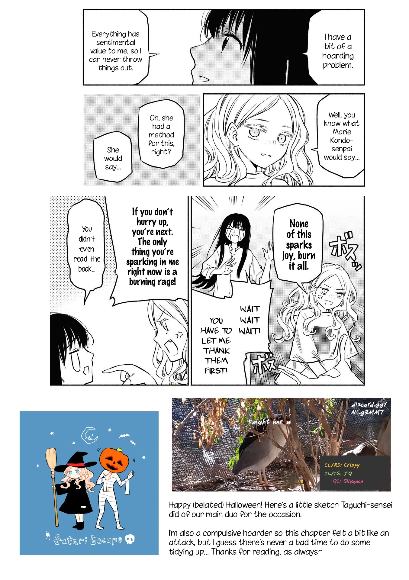 Futari Escape Chapter 7 page 19 - Chapter 7: Cleaning Escape