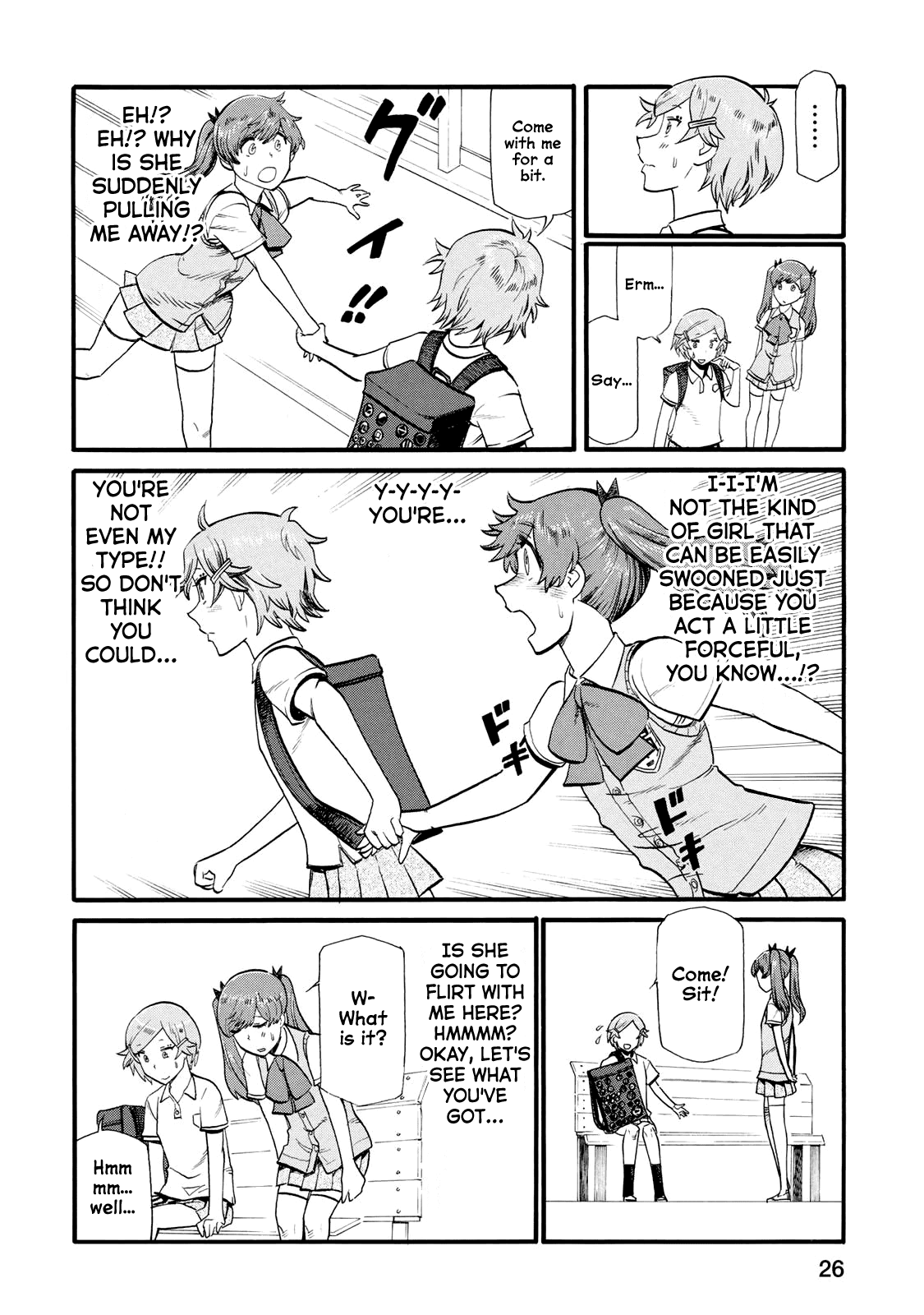 Futari Monologue Chapter 38 page 4 - Chapter 38: Scandalous Hand Pulling