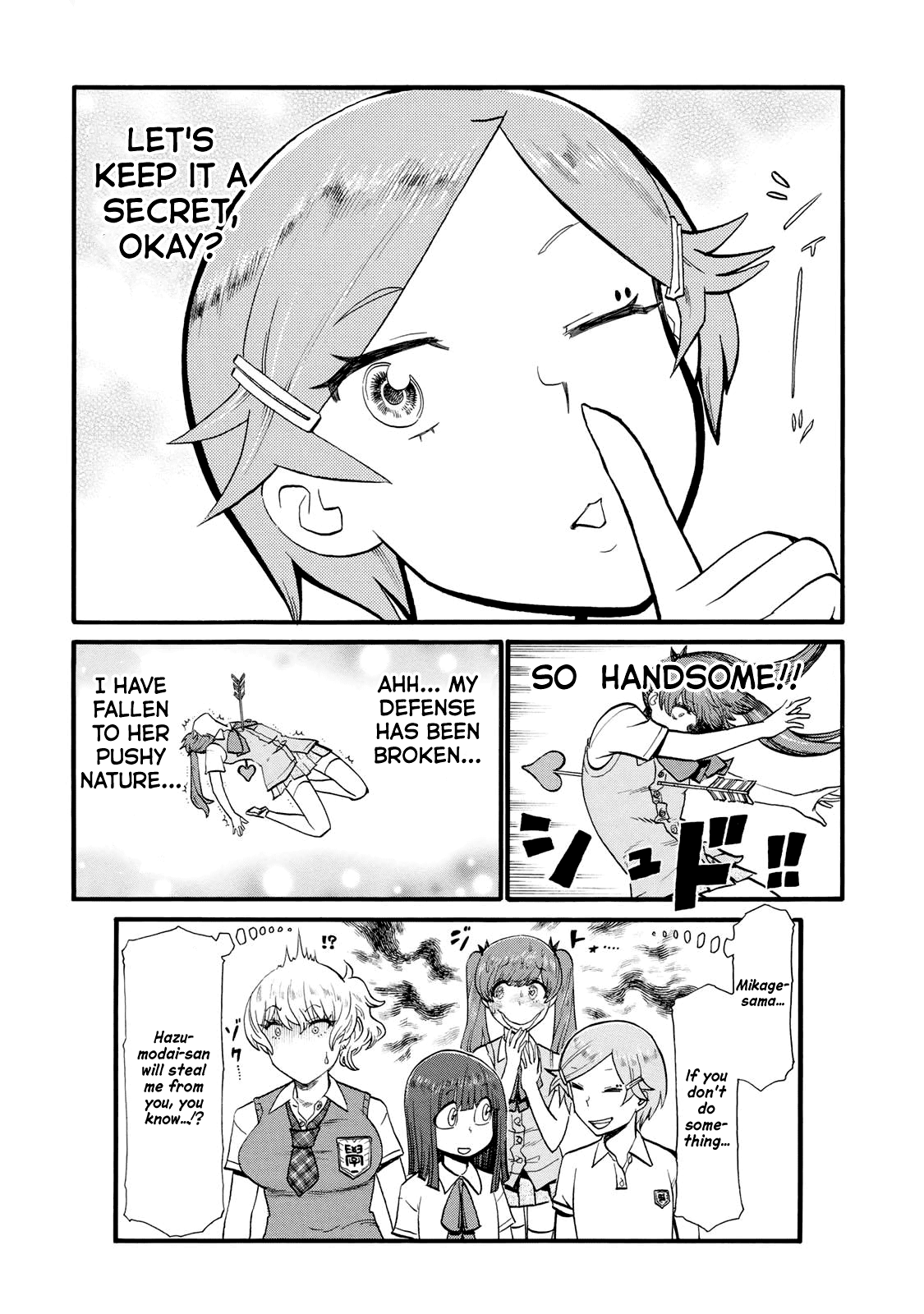 Futari Monologue Chapter 38 page 8 - Chapter 38: Scandalous Hand Pulling