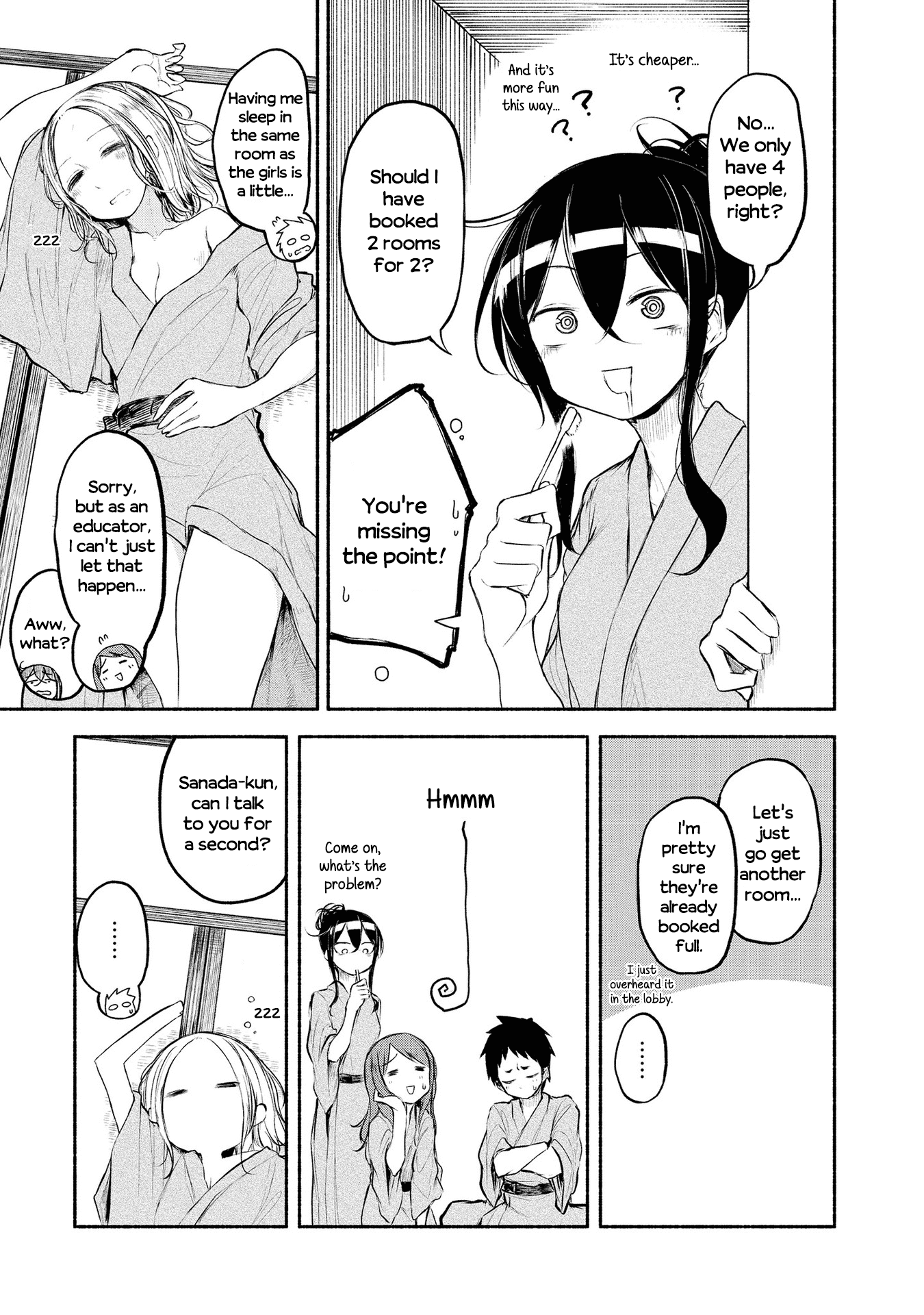 Futari no Jikan (Onio) Chapter 16 page 9 - Chapter 16: Let's Stay in a Hotel!