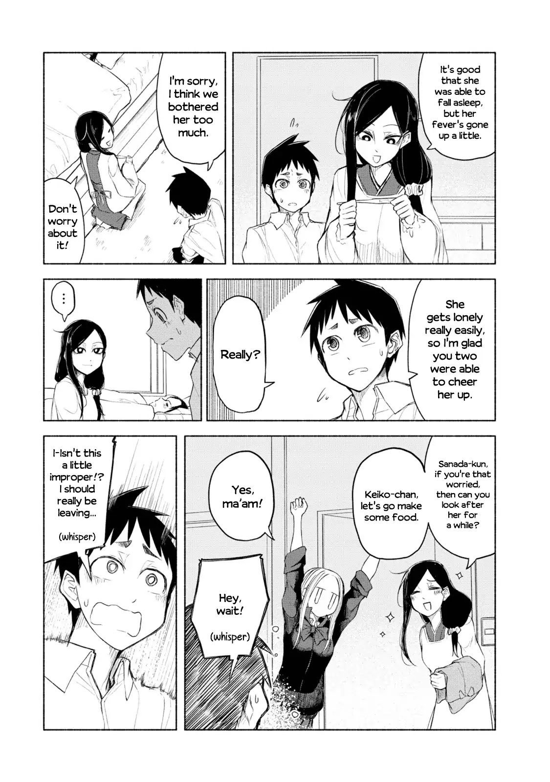 Futari no Jikan (Onio) Chapter 7 page 9 - Chapter 7: Let's do a Sick Visit!