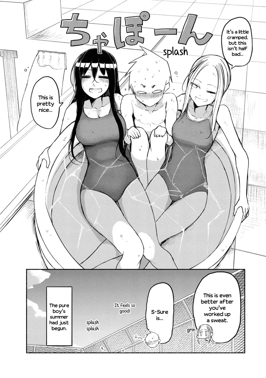Futari no Jikan (Onio) Chapter 9 page 14 - Chapter 9: Let's Swim in the Pool!