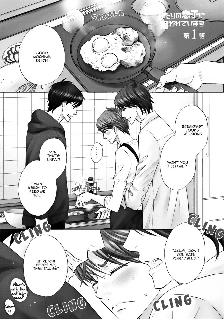 Futari no Musuko ni Nerawarete Imasu Chapter 6 page 8 - Chapter 6