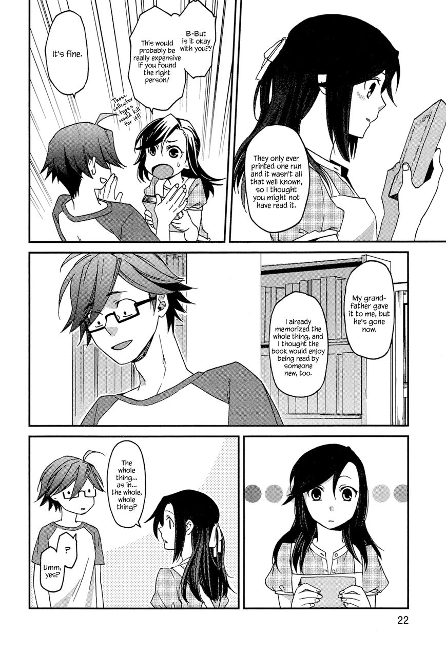 Futari no Renai Shoka Chapter 1 page 23 - Chapter 1 : An Encouragement at the Used Book Fair
