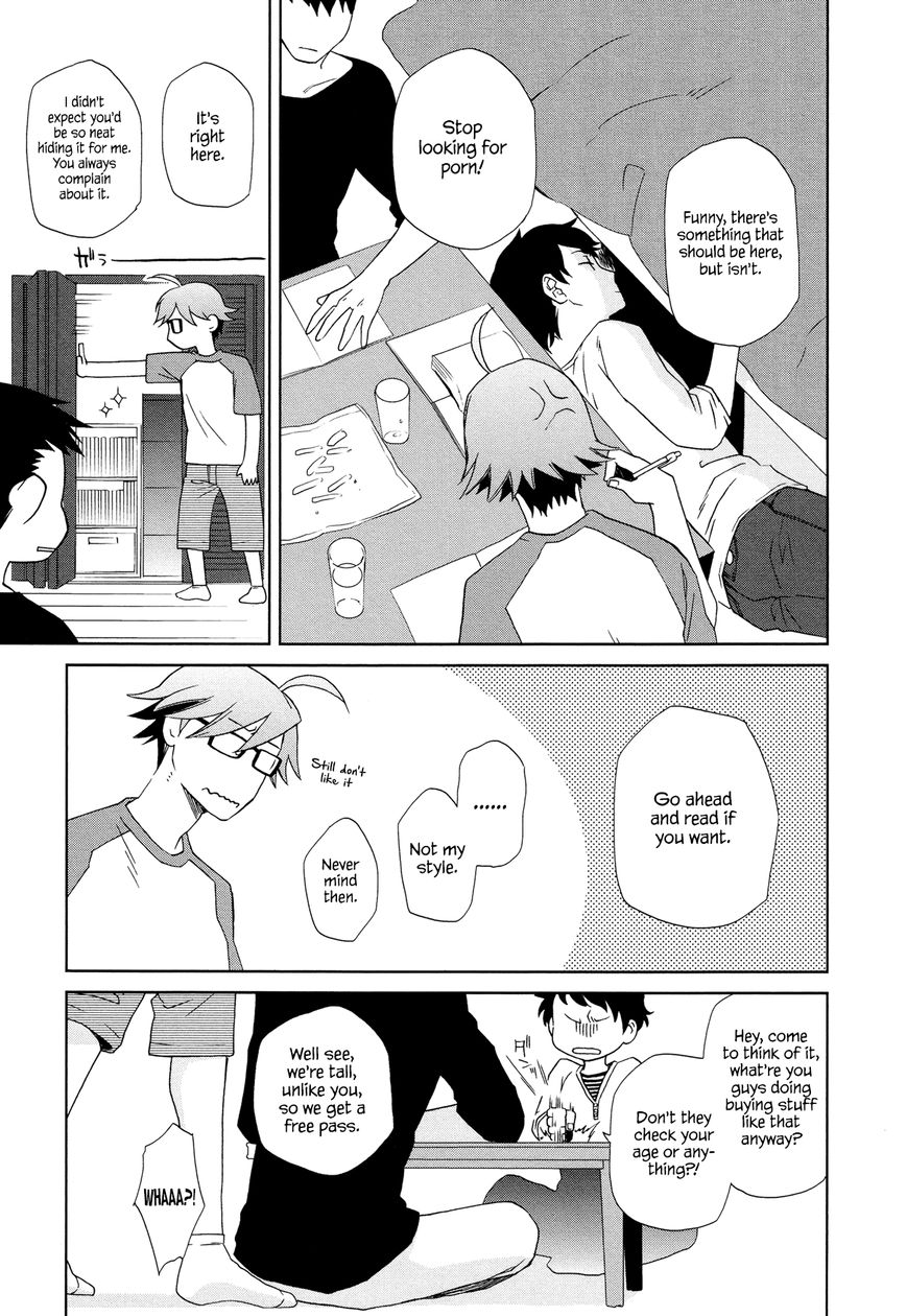 Futari no Renai Shoka Chapter 9 page 13 - Chapter 9 : The Life and Normal Adventures of Three Boys