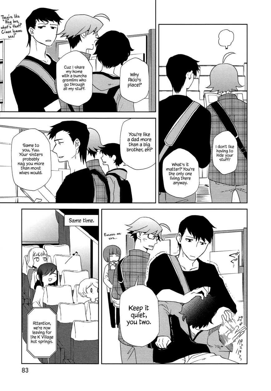Futari no Renai Shoka Chapter 9 page 7 - Chapter 9 : The Life and Normal Adventures of Three Boys
