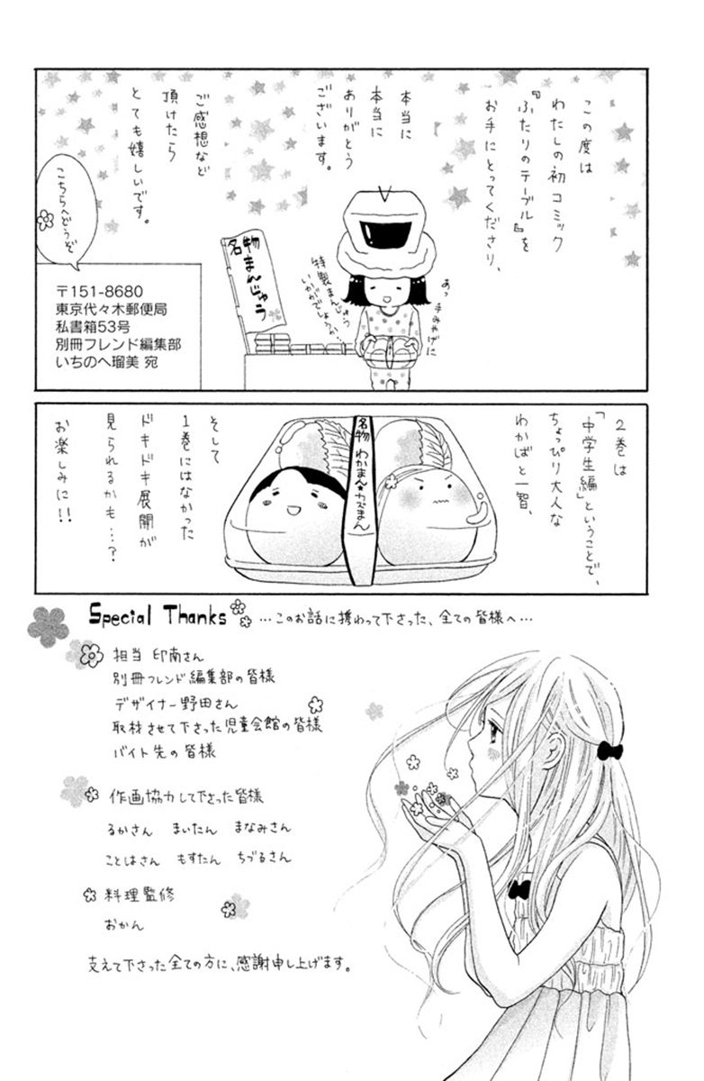 Futari no Table Chapter 3.5 page 40 - Chapter 3.5 : Extra
