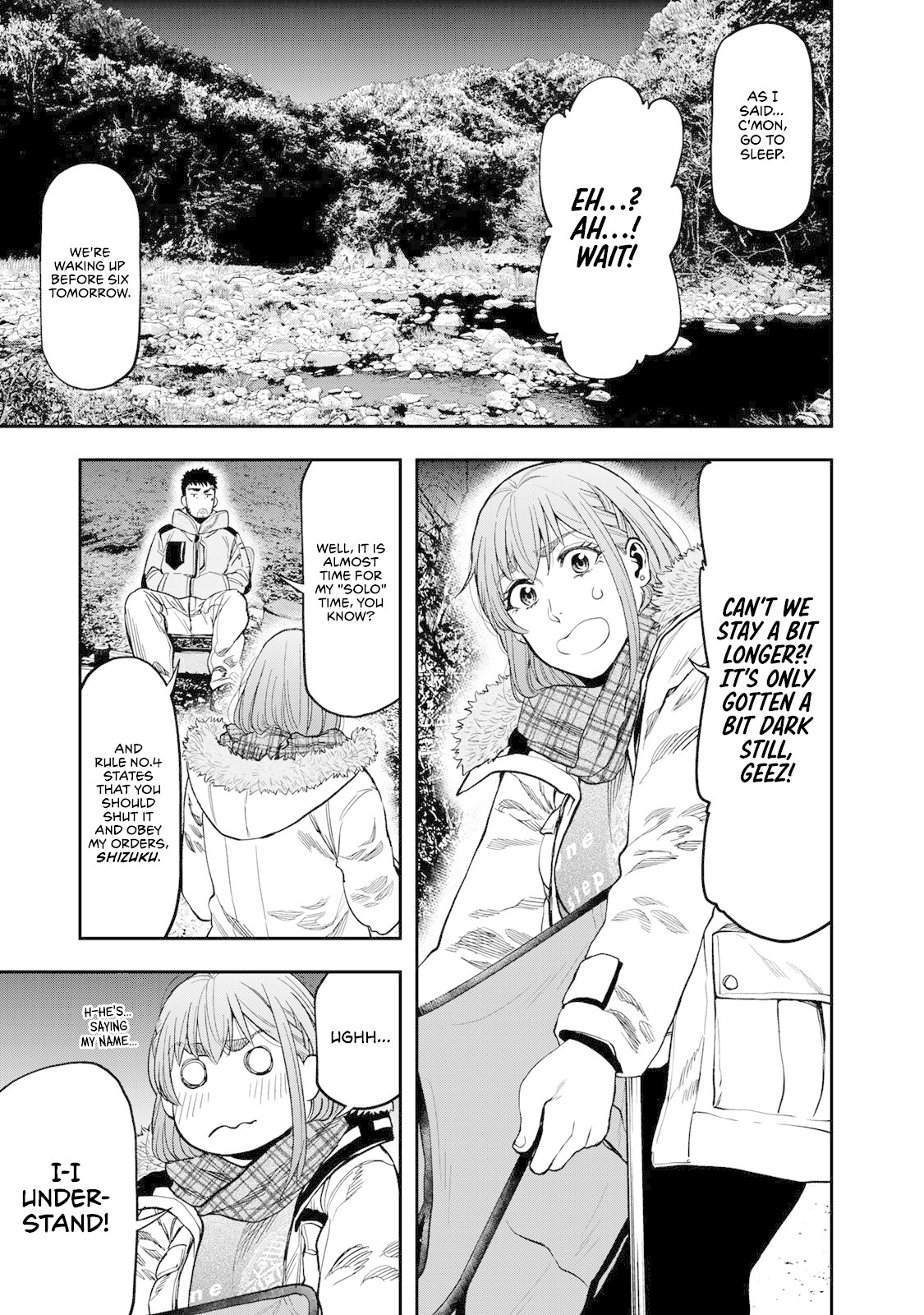 Futari Solo Camp Chapter 10 page 1 - Chapter 10: Camping Reset