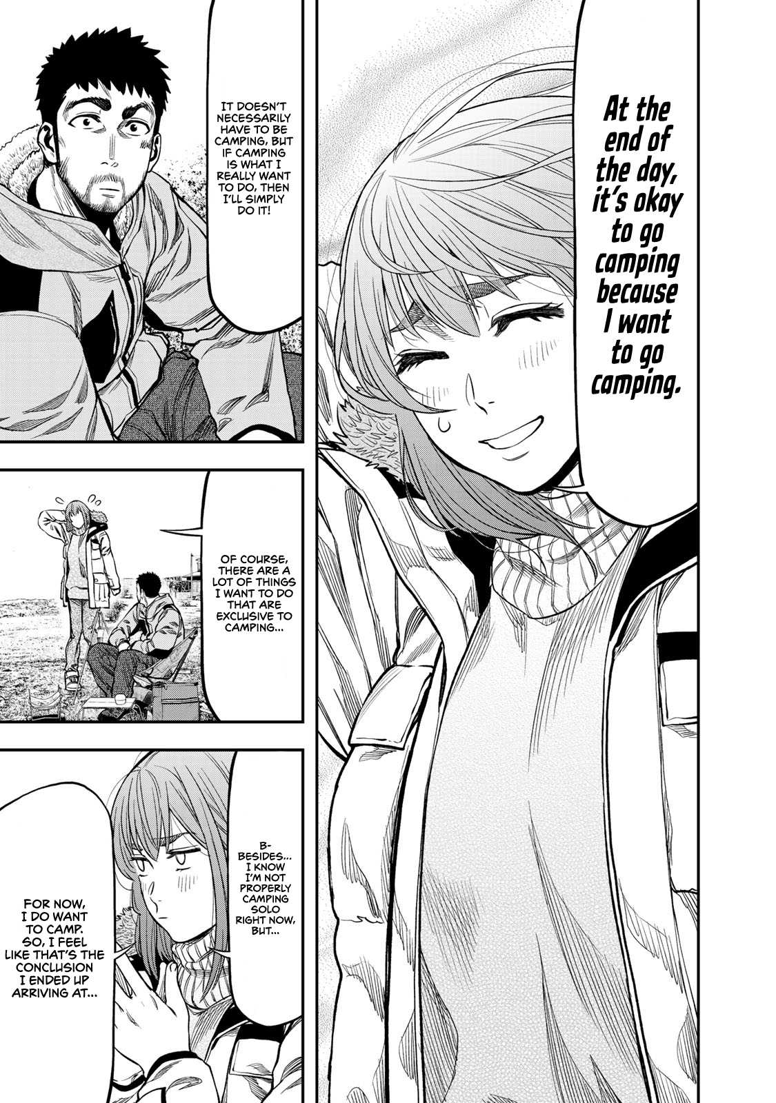 Futari Solo Camp Chapter 11 page 15 - Chapter 11: What to do, you ask?