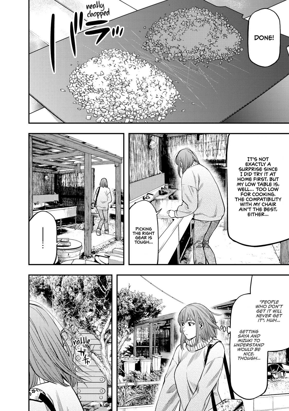 Futari Solo Camp Chapter 11 page 20 - Chapter 11: What to do, you ask?