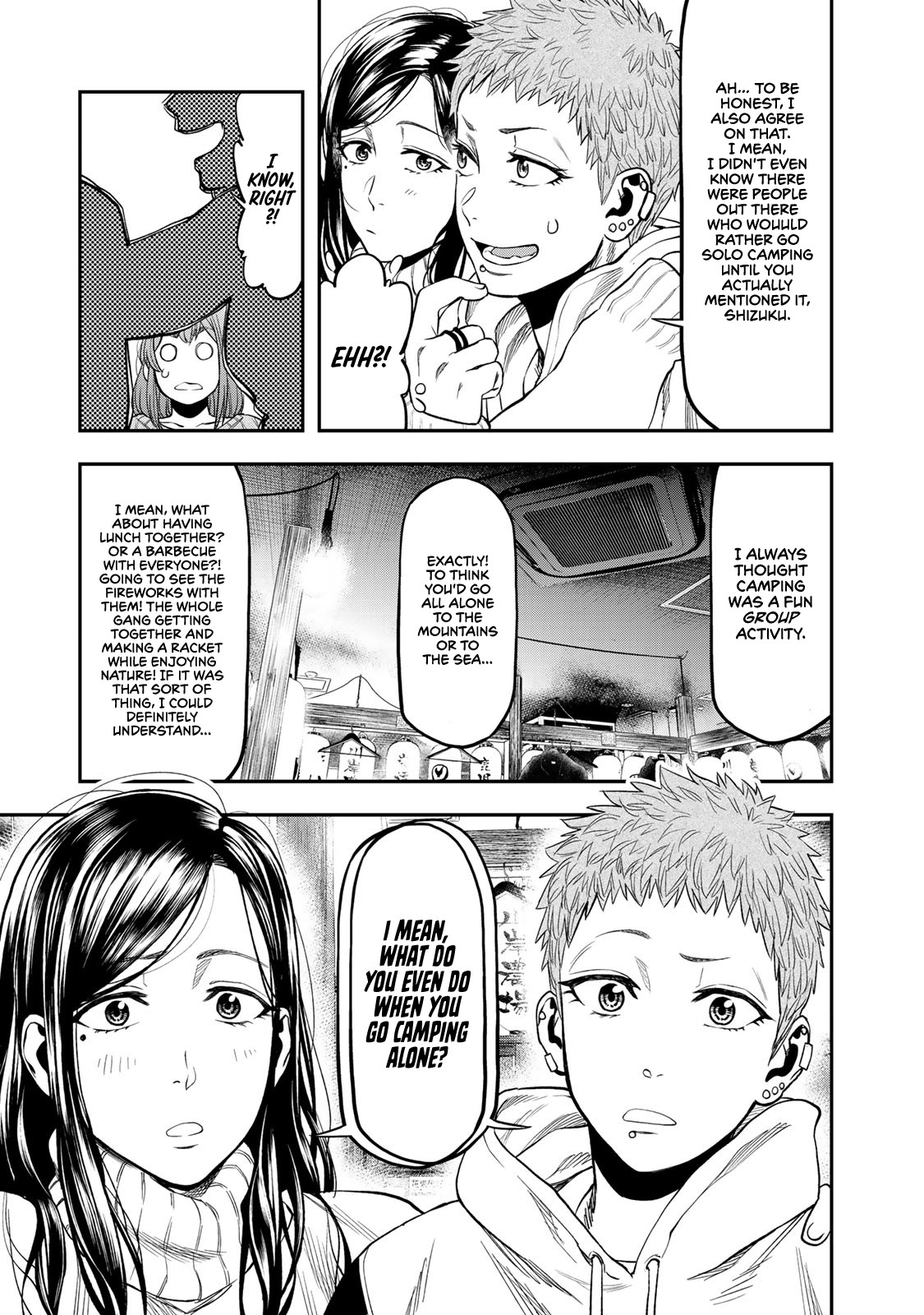 Futari Solo Camp Chapter 11 page 3 - Chapter 11: What to do, you ask?