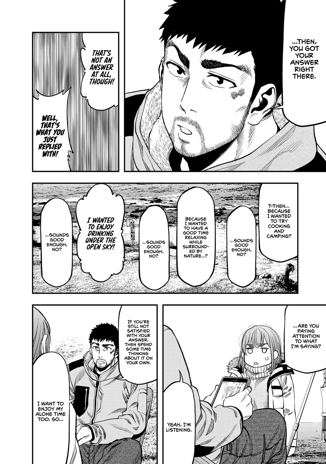 Futari Solo Camp Chapter 11 page 8 - Chapter 11: What to do, you ask?