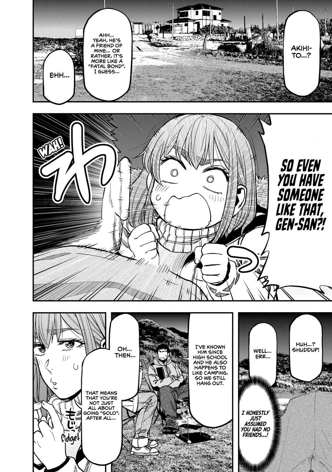 Futari Solo Camp Chapter 12 page 21 - Chapter 12: It Feels Pretty Lonely