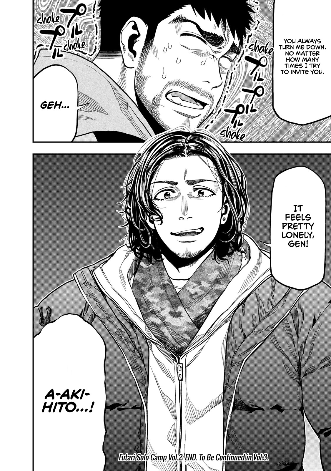 Futari Solo Camp Chapter 12 page 23 - Chapter 12: It Feels Pretty Lonely