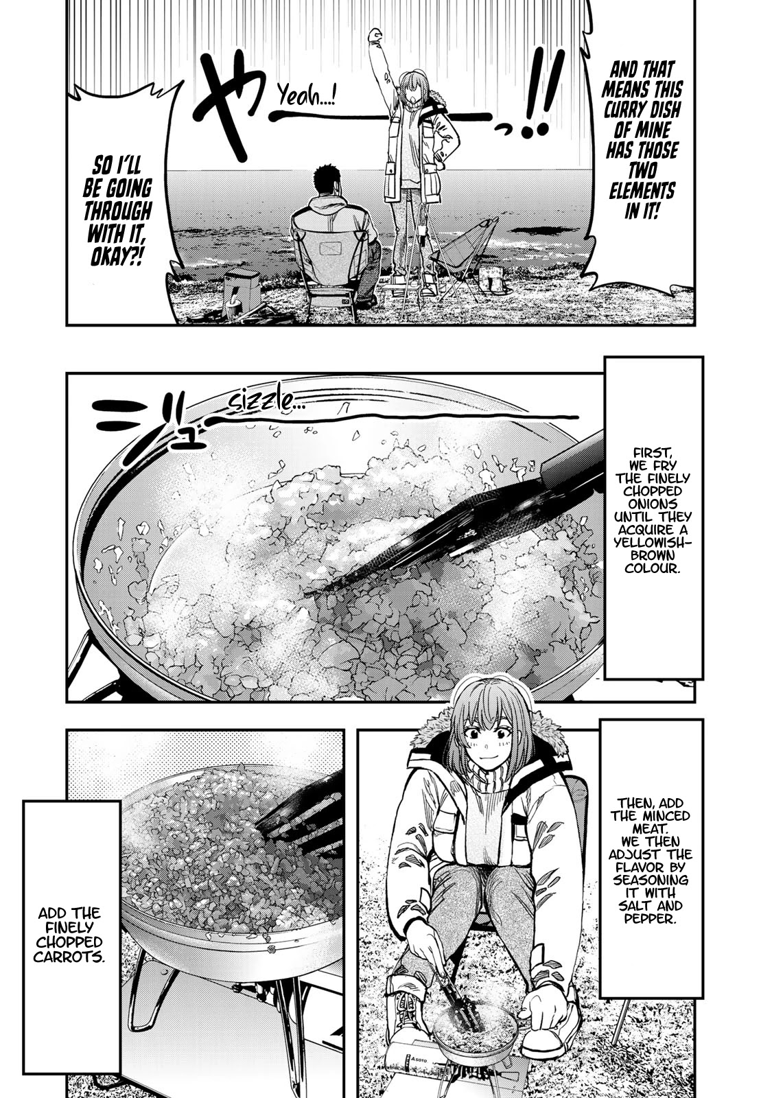 Futari Solo Camp Chapter 12 page 3 - Chapter 12: It Feels Pretty Lonely