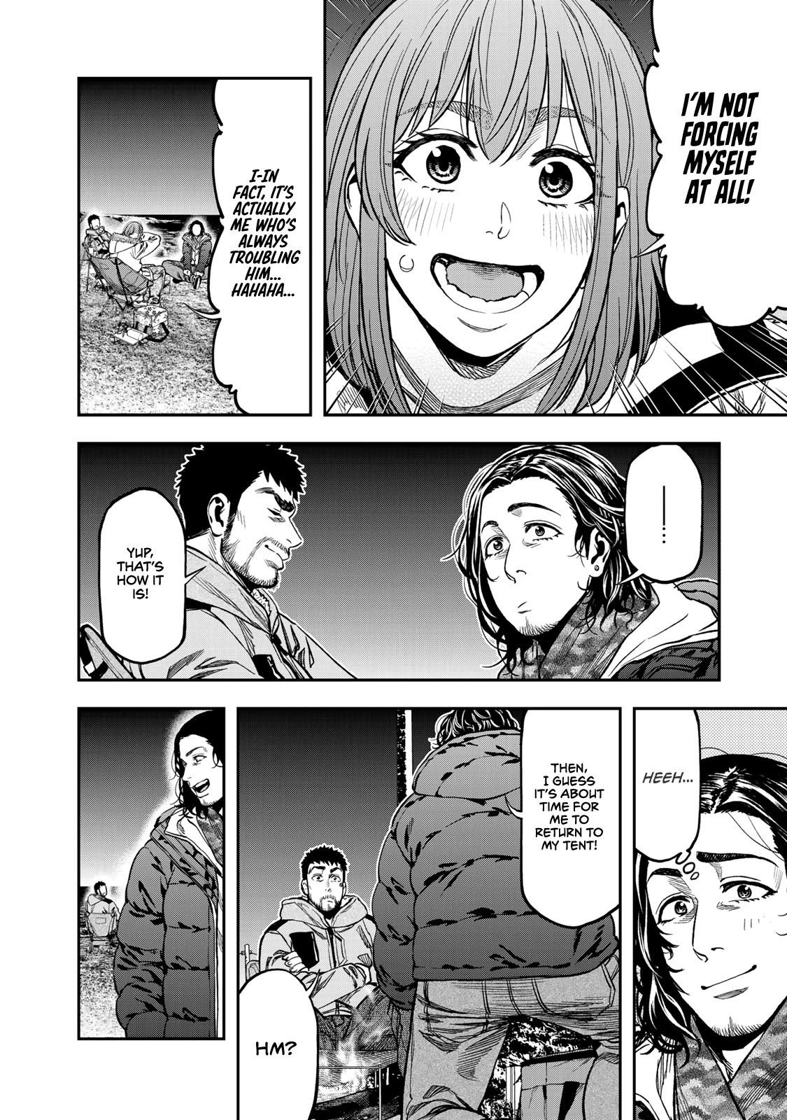 Futari Solo Camp Chapter 13 page 12 - Chapter 13: Gen's Fatal Bond...?