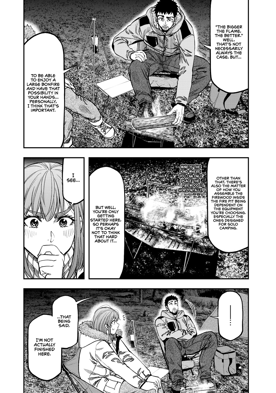 Futari Solo Camp Chapter 13 page 17 - Chapter 13: Gen's Fatal Bond...?