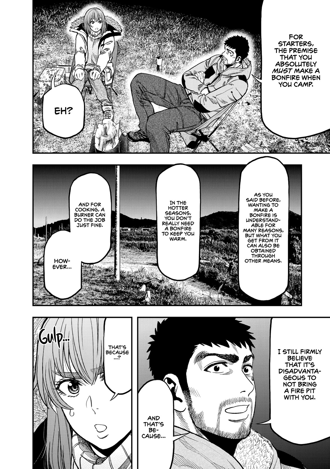 Futari Solo Camp Chapter 13 page 18 - Chapter 13: Gen's Fatal Bond...?