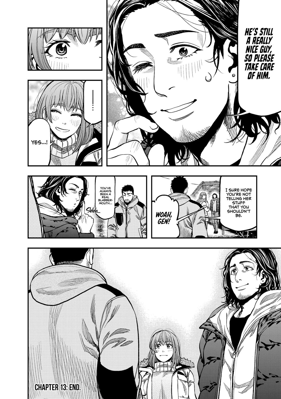 Futari Solo Camp Chapter 13 page 26 - Chapter 13: Gen's Fatal Bond...?