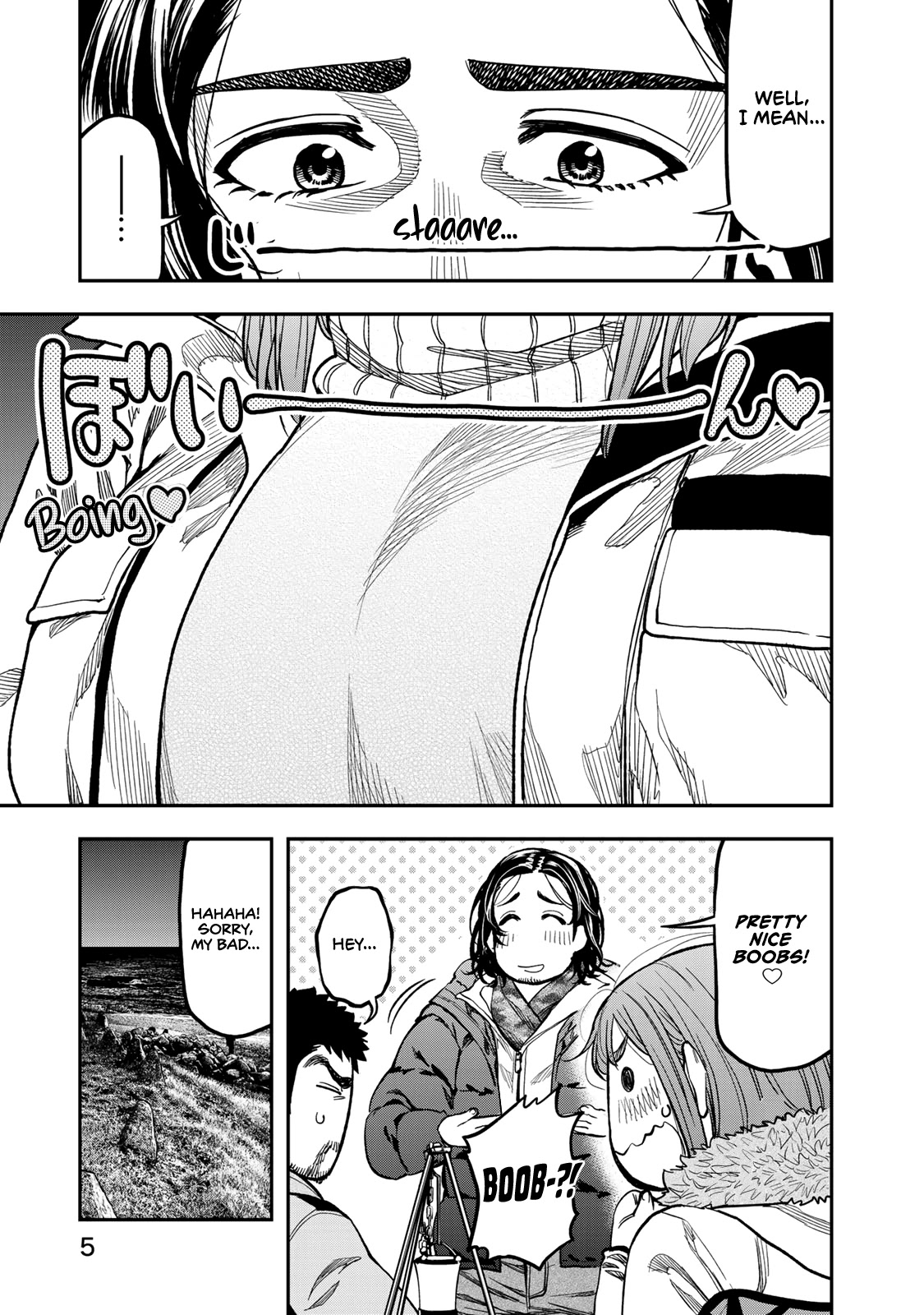 Futari Solo Camp Chapter 13 page 5 - Chapter 13: Gen's Fatal Bond...?