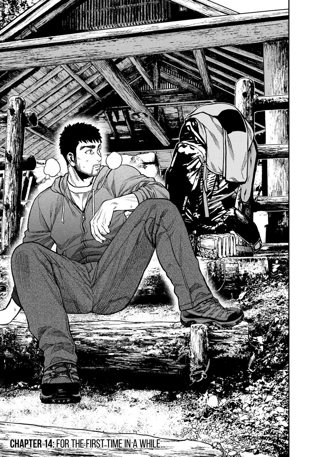 Futari Solo Camp Chapter 14 page 1 - Chapter 14: For the first time in a while...