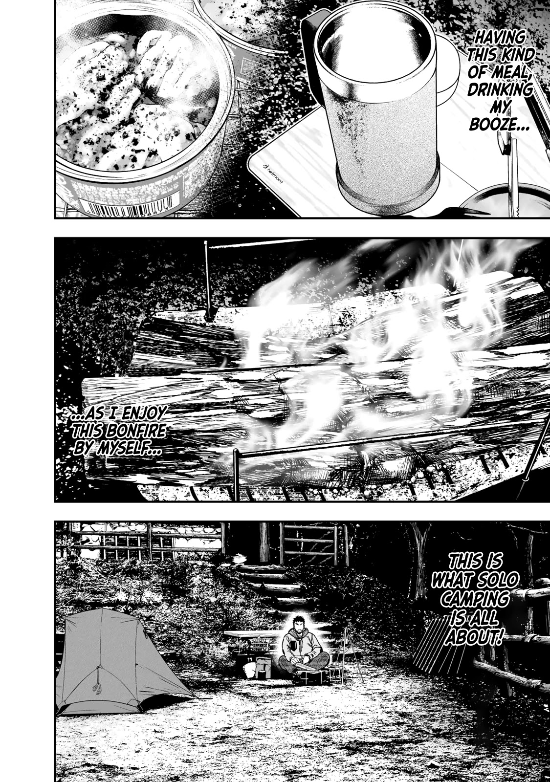 Futari Solo Camp Chapter 14 page 22 - Chapter 14: For the first time in a while...