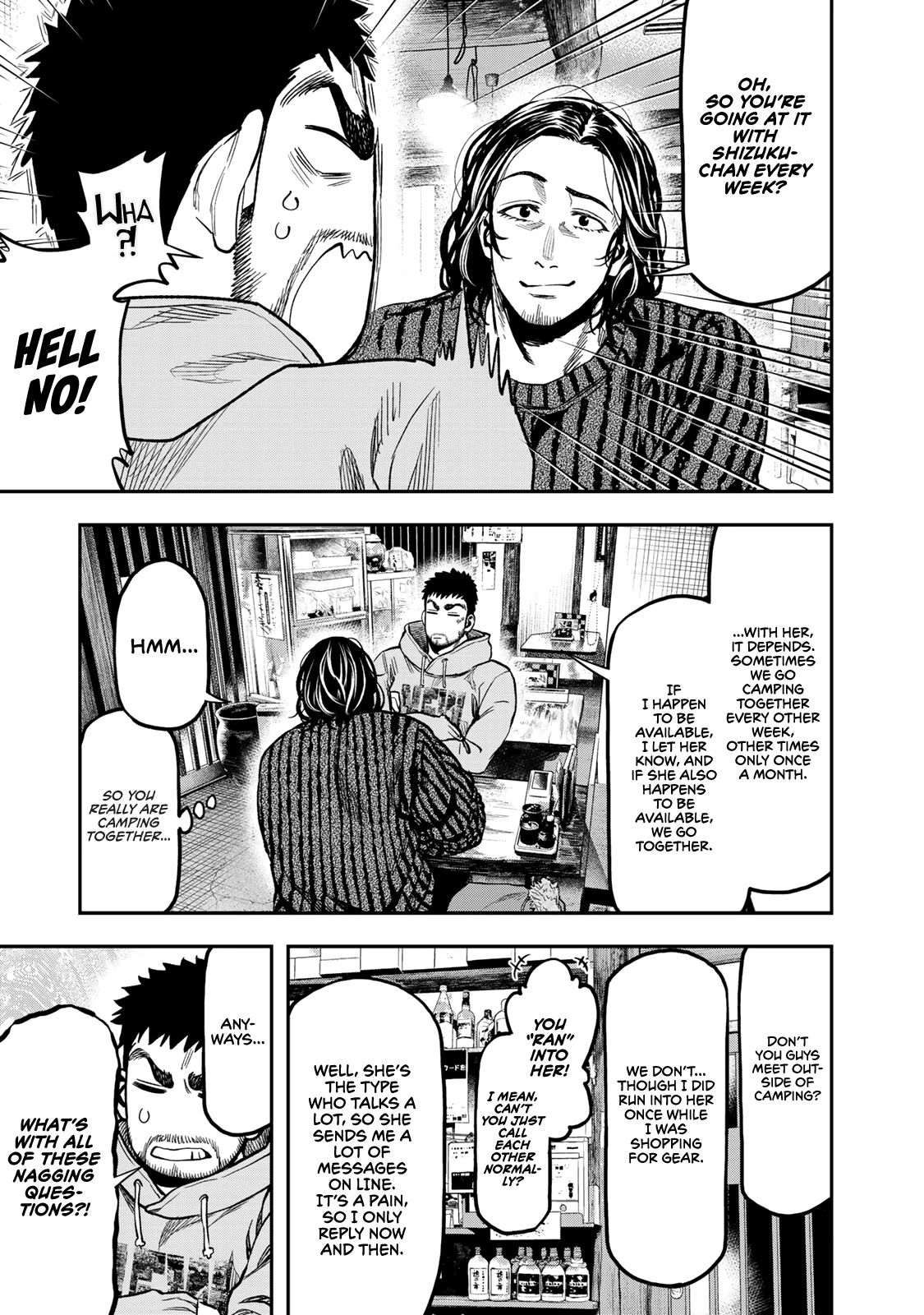 Futari Solo Camp Chapter 14 page 3 - Chapter 14: For the first time in a while...