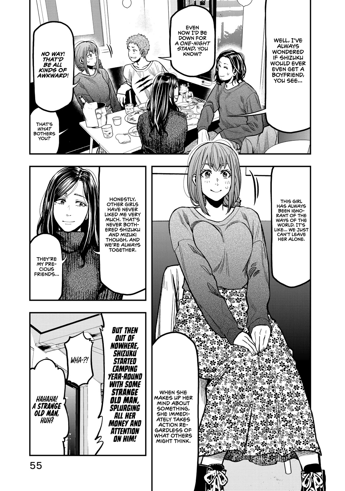 Futari Solo Camp Chapter 15 page 5 - Chapter 15: Something you want to tell Shizuku about?