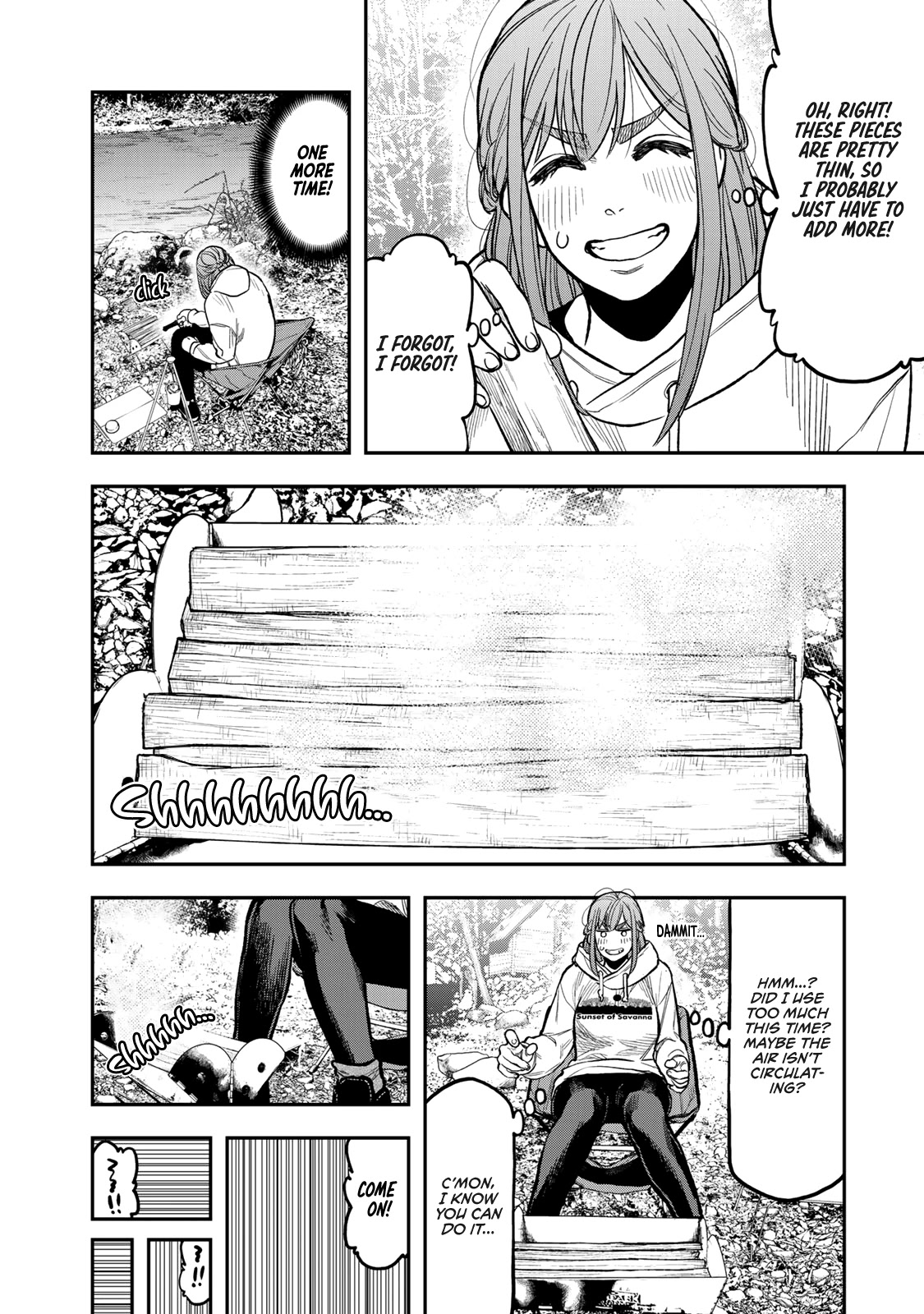 Futari Solo Camp Chapter 16 page 12 - Chapter 16: What the Heck am I...?!