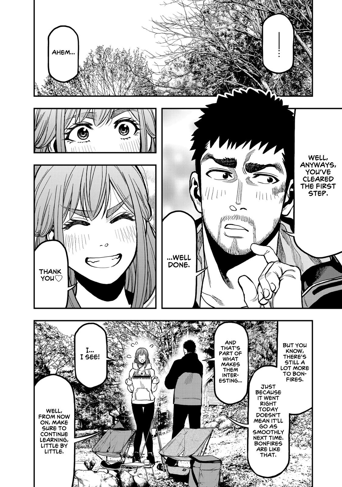 Futari Solo Camp Chapter 17 page 12 - Chapter 17: The Grand Bonfire Debut