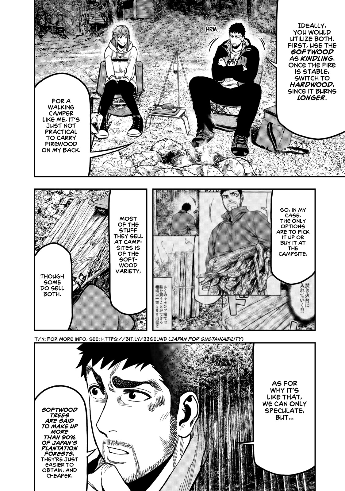 Futari Solo Camp Chapter 17 page 18 - Chapter 17: The Grand Bonfire Debut