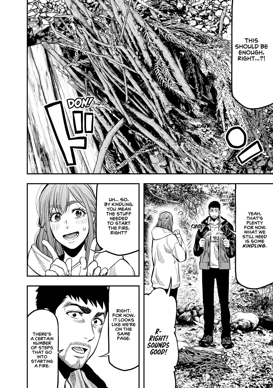 Futari Solo Camp Chapter 17 page 2 - Chapter 17: The Grand Bonfire Debut