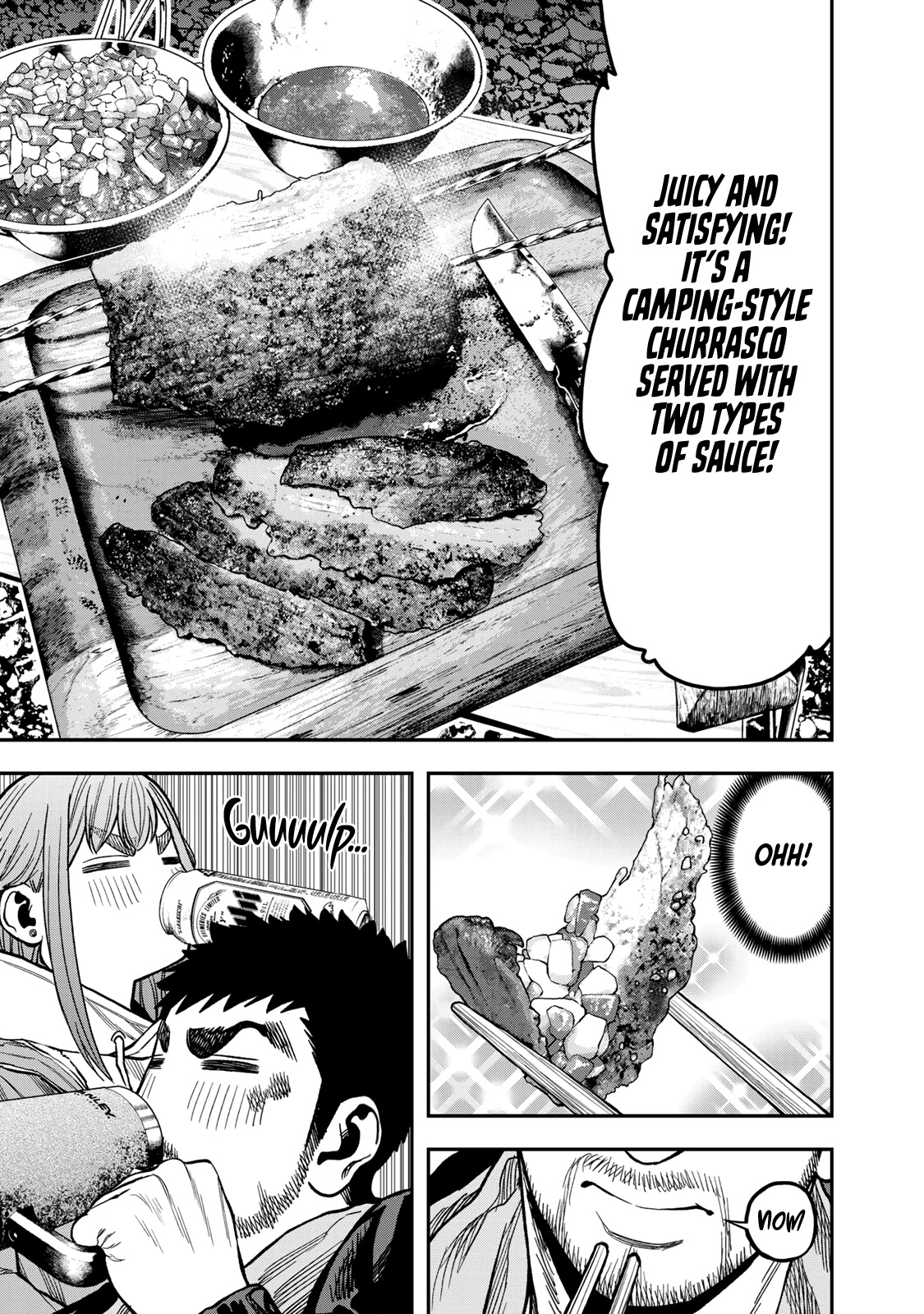 Futari Solo Camp Chapter 17 page 21 - Chapter 17: The Grand Bonfire Debut