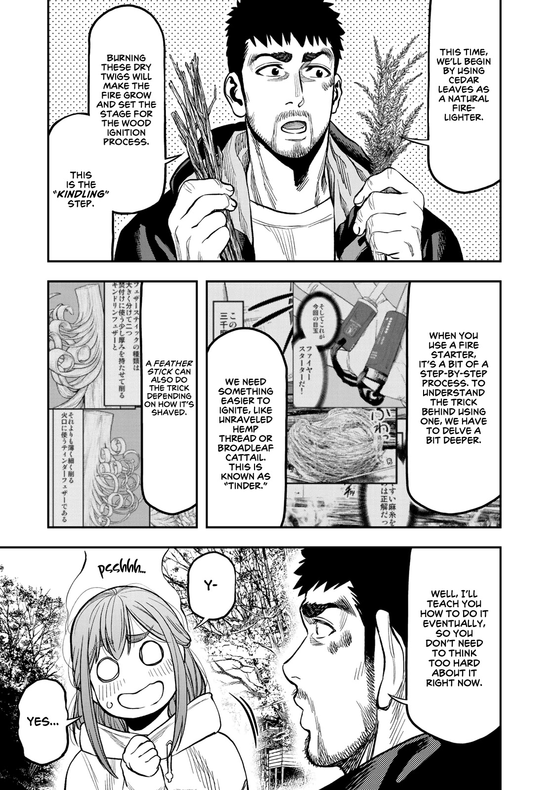 Futari Solo Camp Chapter 17 page 3 - Chapter 17: The Grand Bonfire Debut