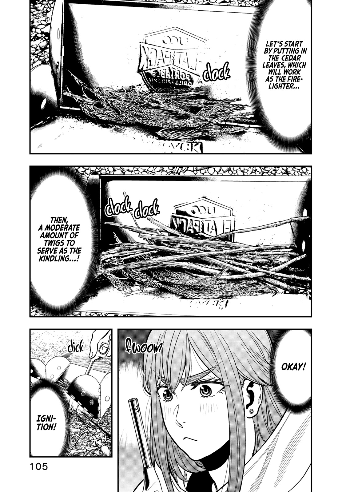Futari Solo Camp Chapter 17 page 5 - Chapter 17: The Grand Bonfire Debut