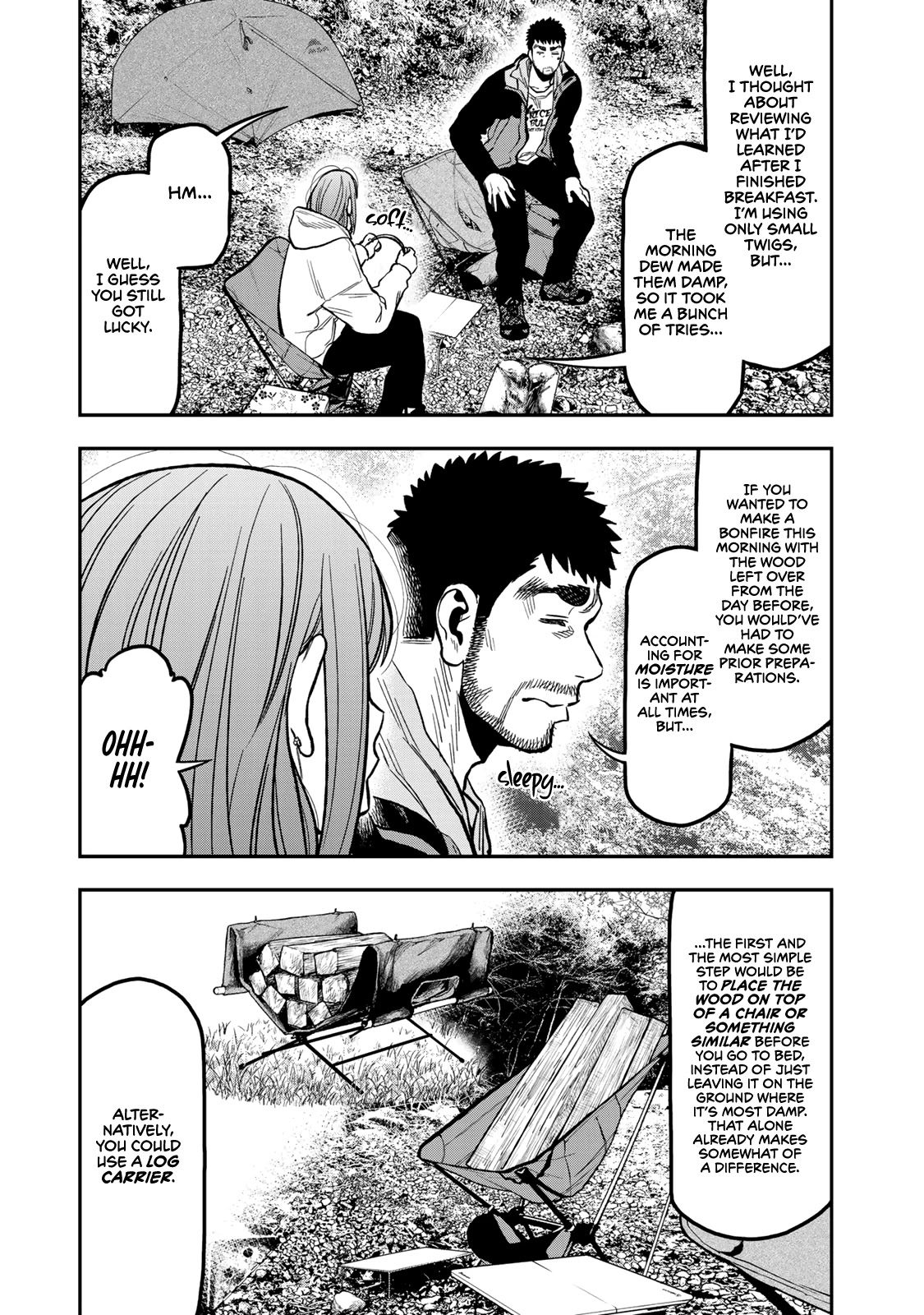Futari Solo Camp Chapter 18 page 11 - Chapter 18: Shizuku's Bluuuush!