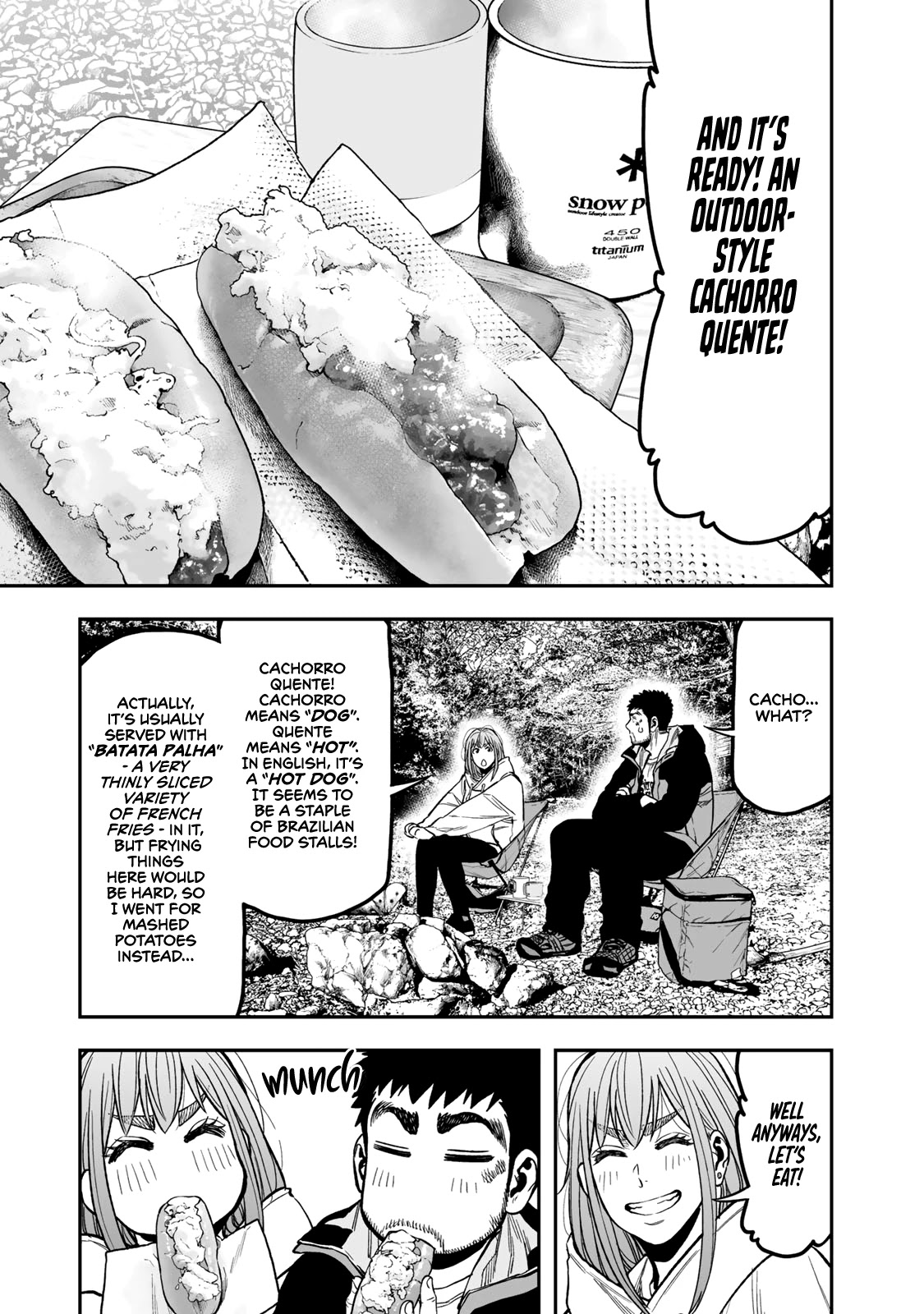 Futari Solo Camp Chapter 18 page 15 - Chapter 18: Shizuku's Bluuuush!