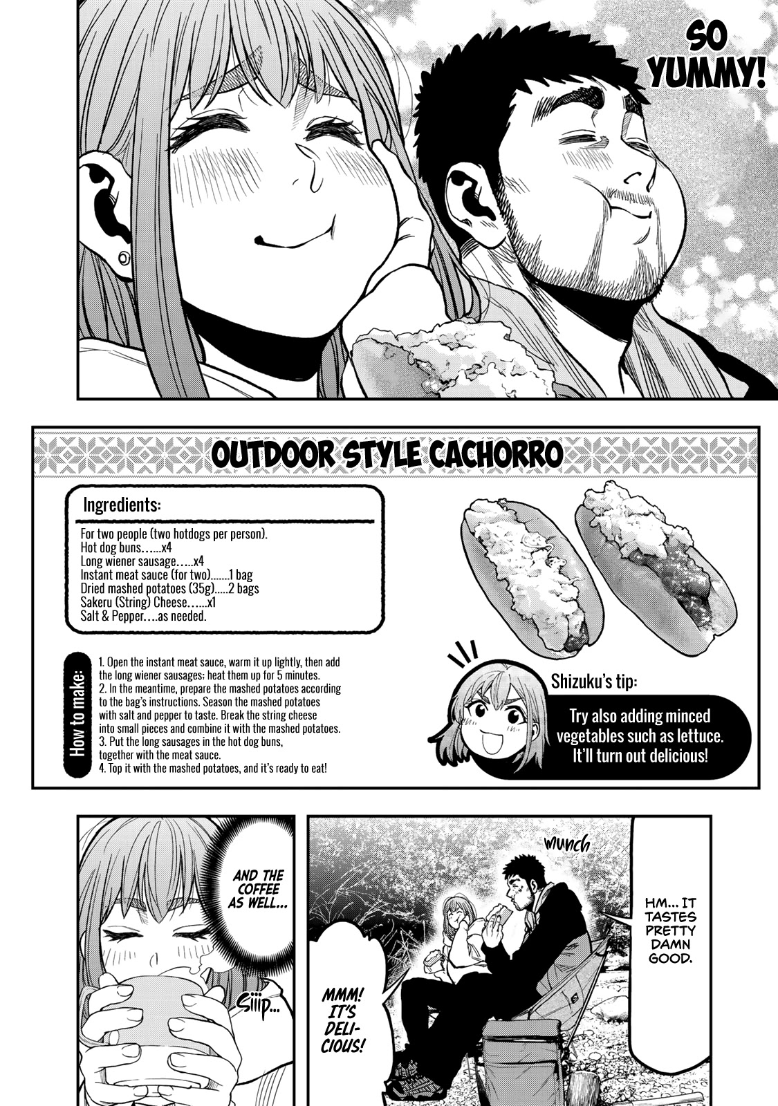 Futari Solo Camp Chapter 18 page 16 - Chapter 18: Shizuku's Bluuuush!