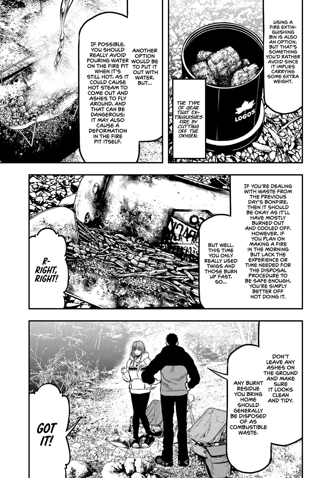 Futari Solo Camp Chapter 18 page 21 - Chapter 18: Shizuku's Bluuuush!