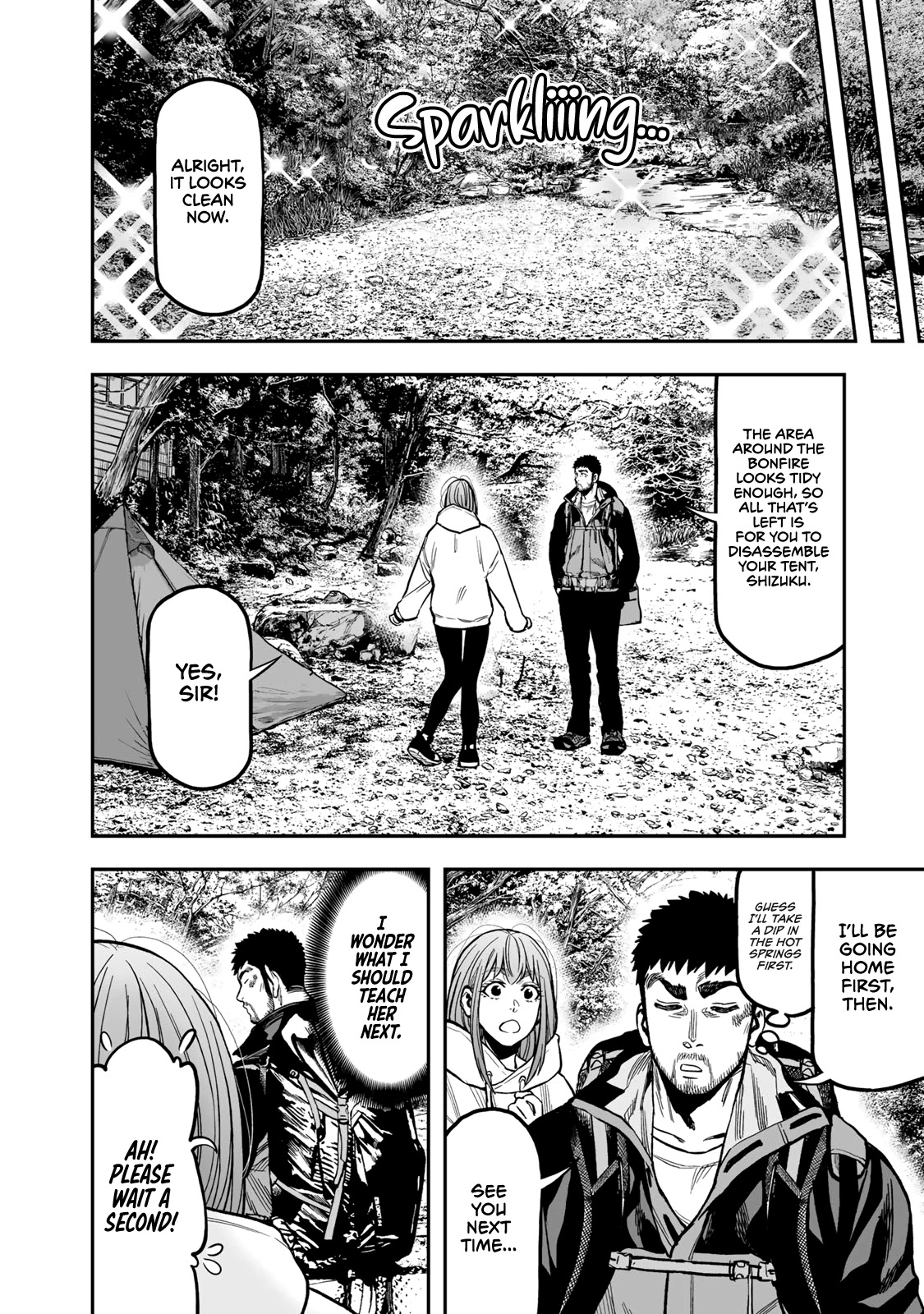 Futari Solo Camp Chapter 18 page 22 - Chapter 18: Shizuku's Bluuuush!
