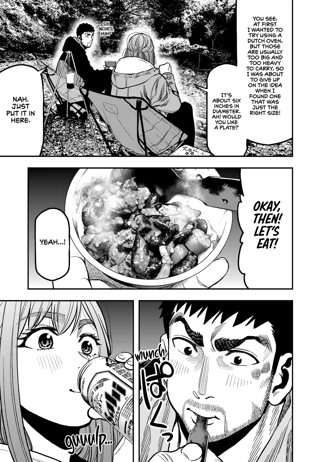 Futari Solo Camp Chapter 18 page 5 - Chapter 18: Shizuku's Bluuuush!