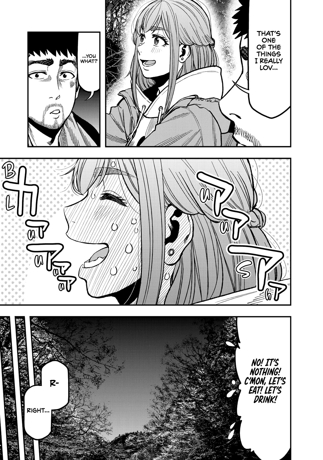 Futari Solo Camp Chapter 18 page 9 - Chapter 18: Shizuku's Bluuuush!