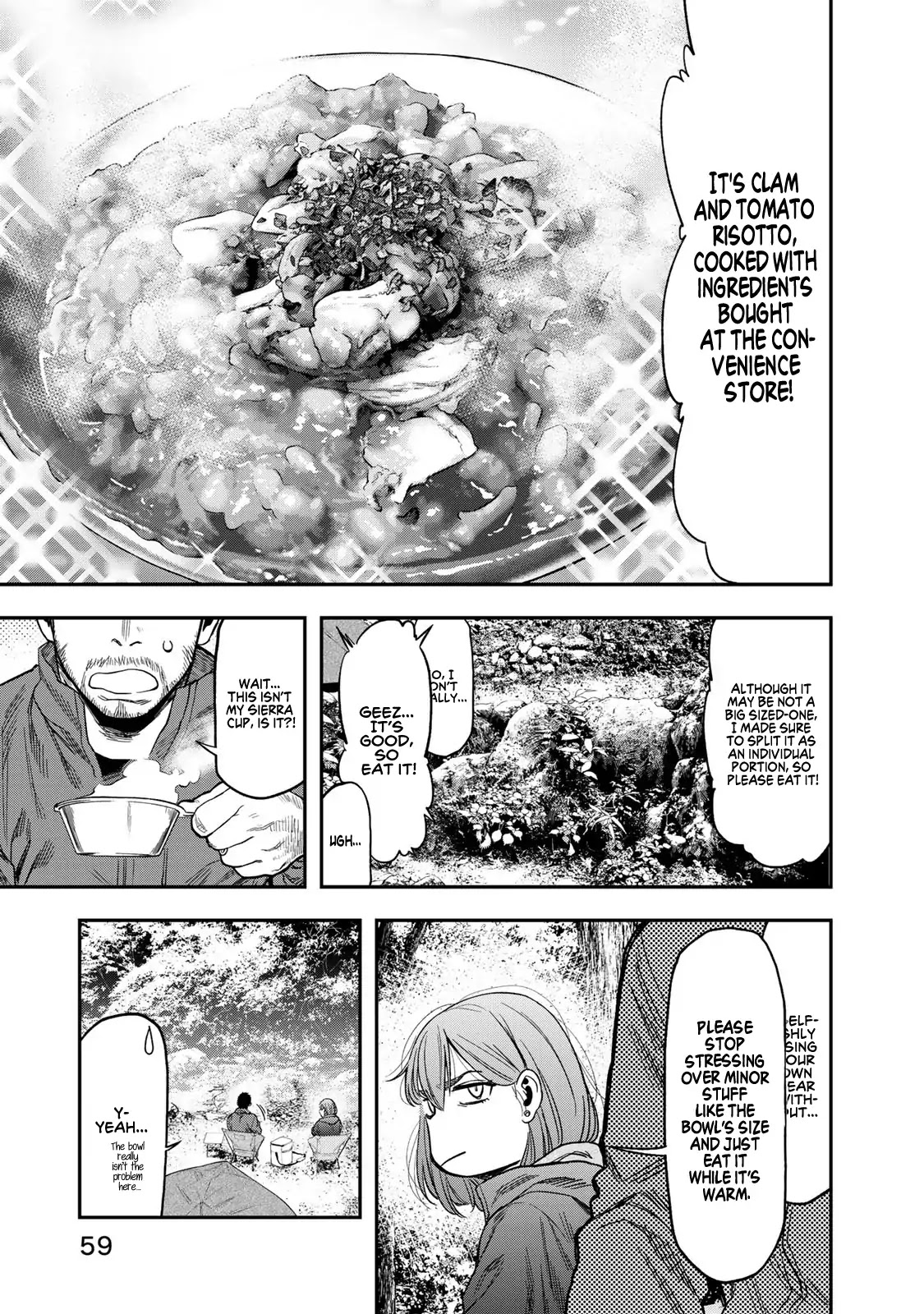 Futari Solo Camp Chapter 2 page 11 - Chapter 2: The Worst Possible Beginning
