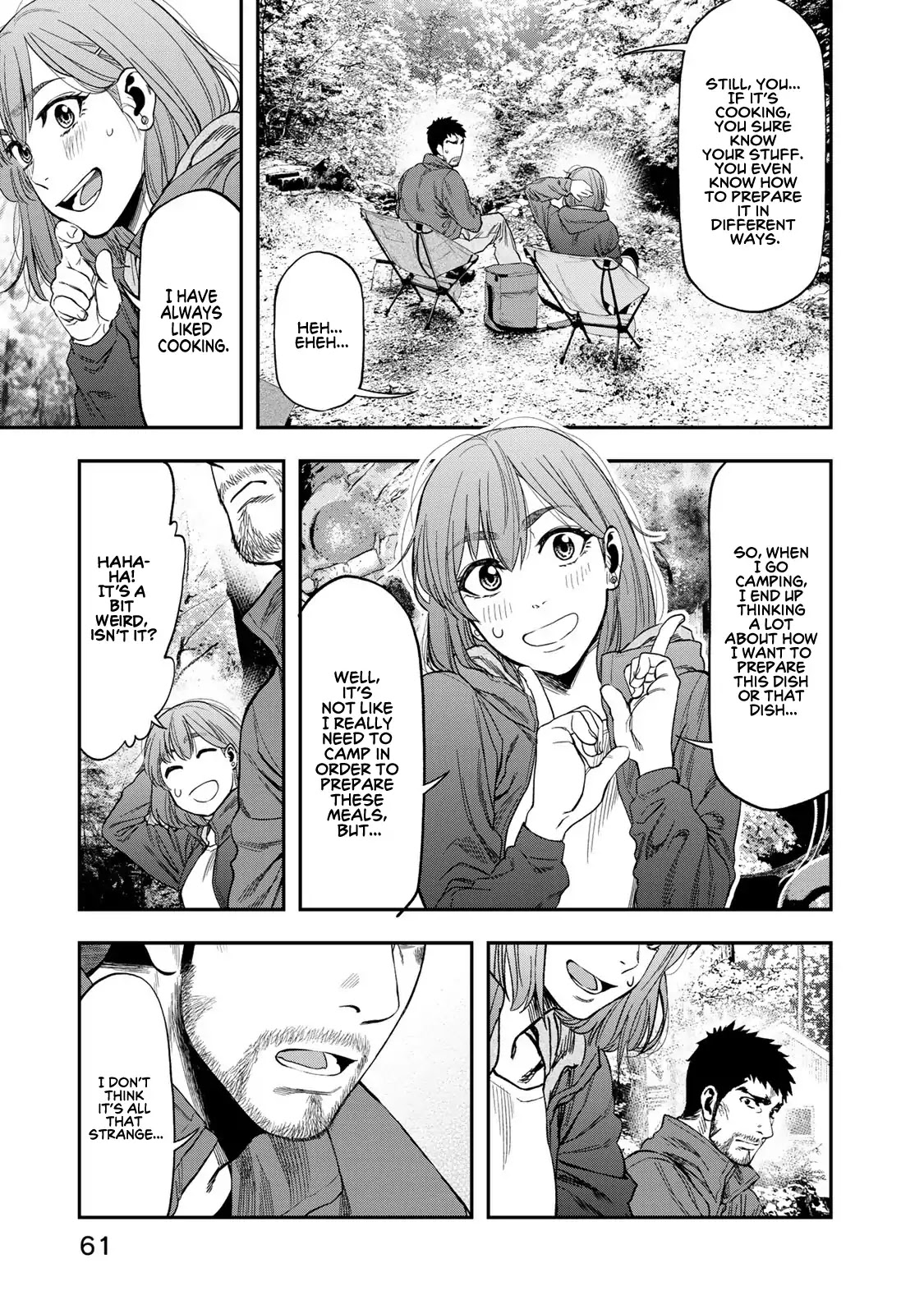 Futari Solo Camp Chapter 2 page 13 - Chapter 2: The Worst Possible Beginning
