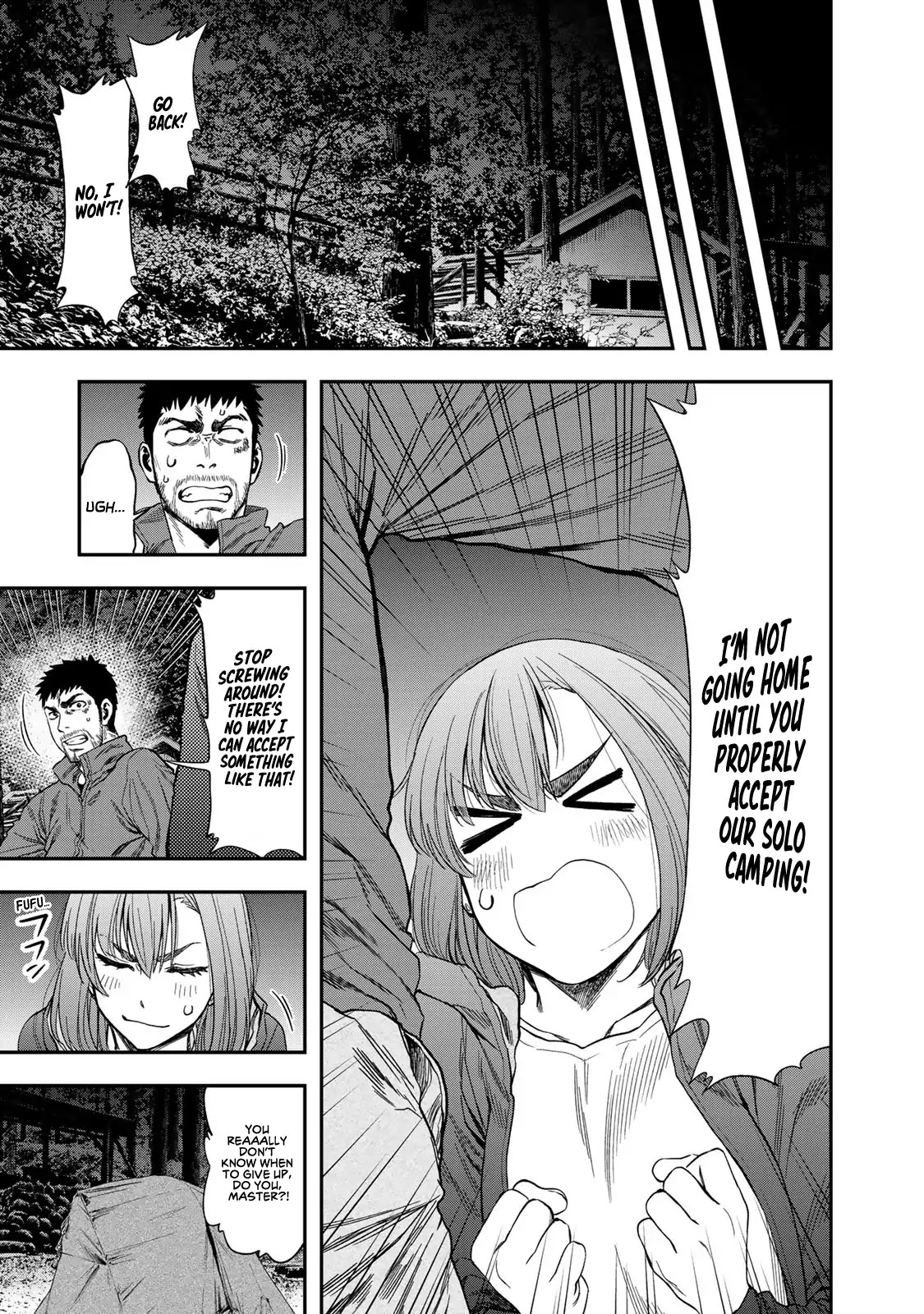 Futari Solo Camp Chapter 2 page 3 - Chapter 2: The Worst Possible Beginning