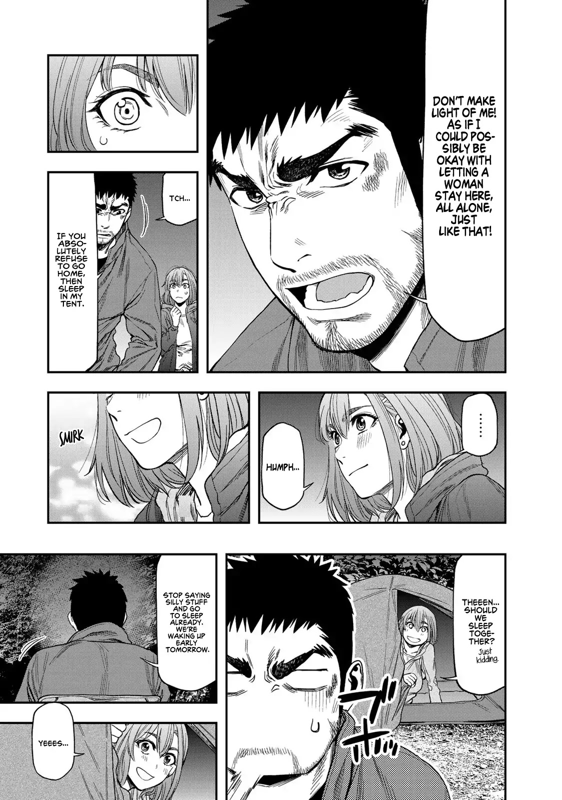 Futari Solo Camp Chapter 2 page 5 - Chapter 2: The Worst Possible Beginning