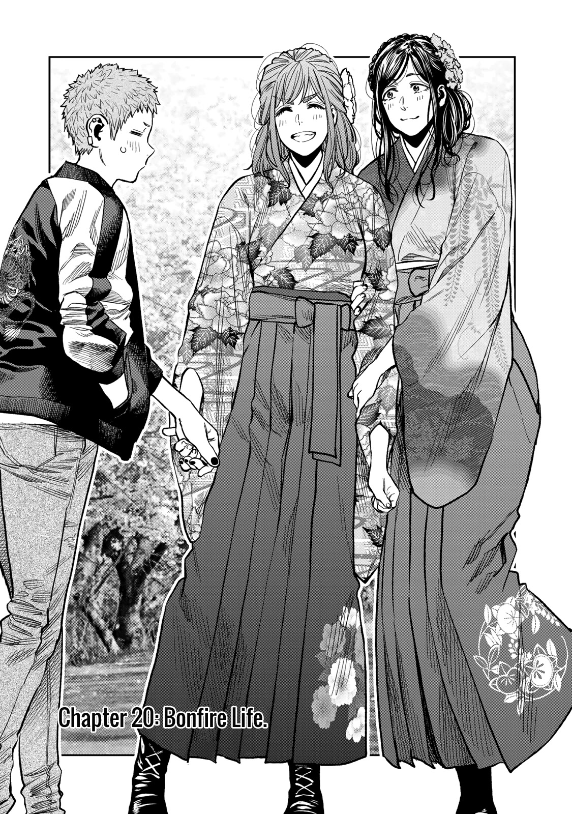 Futari Solo Camp Chapter 20 page 1 - Chapter 20: Bonfire Life