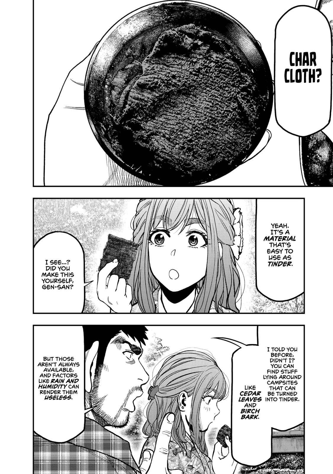 Futari Solo Camp Chapter 20 page 2 - Chapter 20: Bonfire Life